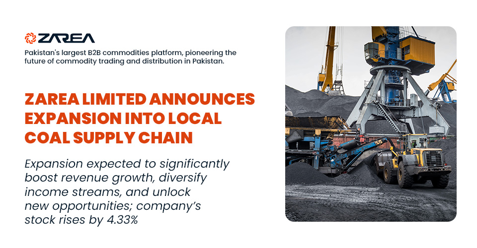 Zarea Limited announces expansion into local coal supply chain